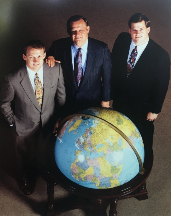 Mike Markwardt with his father (Hub) and brother (Steve) built America’s largest import ceiling fan business... ENCON.