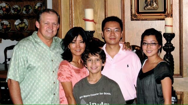 Michael Su with Markwardt Family